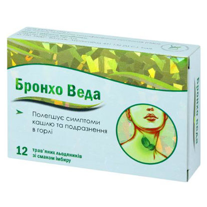 Фото Бронхо Веда травяные леденцы со вкусом имбиря №12